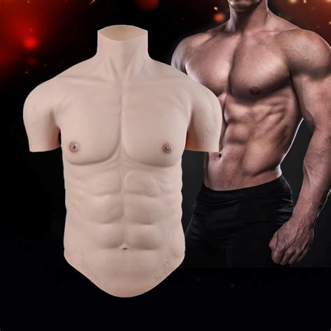 fake muscle clothes|realistic muscle bodysuit.